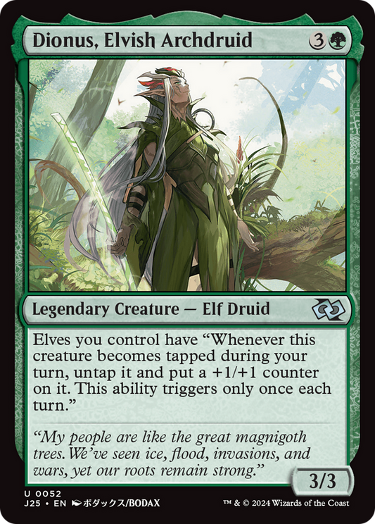 Dionus, Elvish Archdruid (052)
