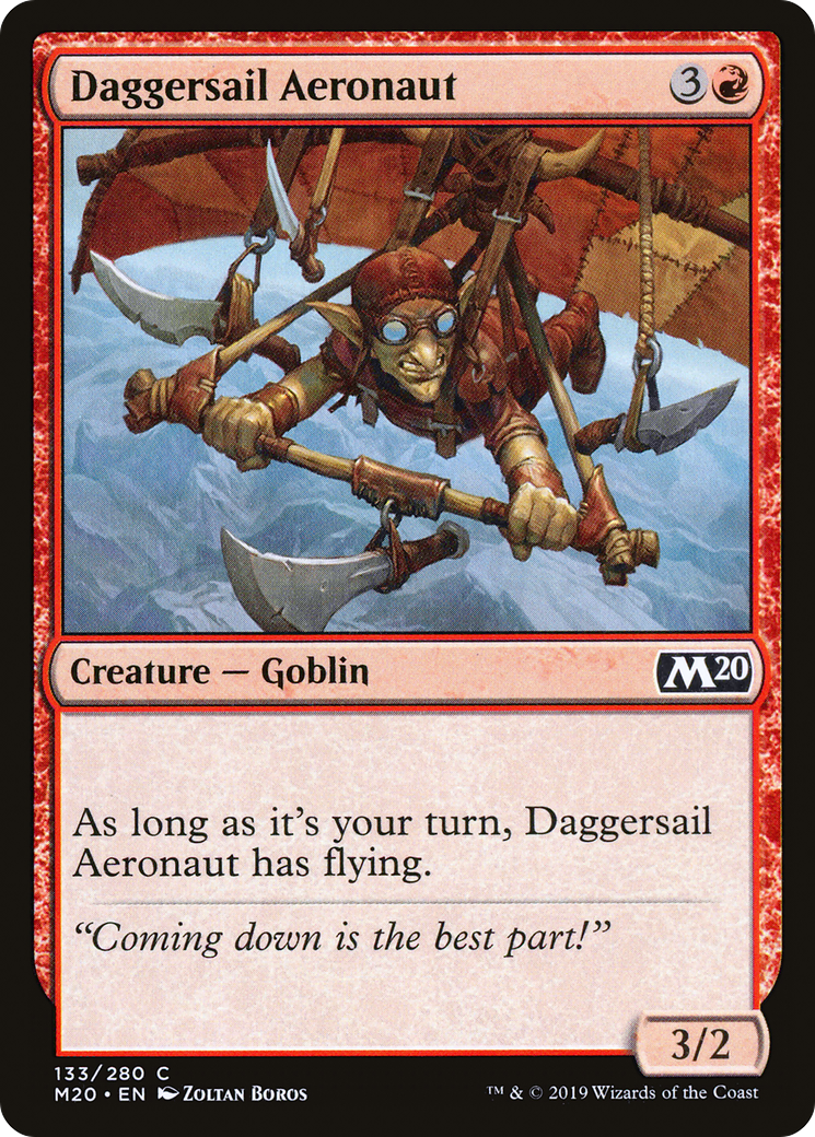 Daggersail Aeronaut (133) Foil - Core Set 2020