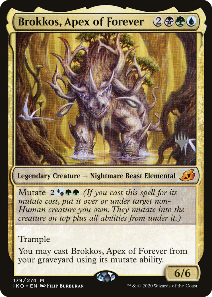 Brokkos, Apex of Forever (179) - Ikoria: Lair of Behemoths Promos