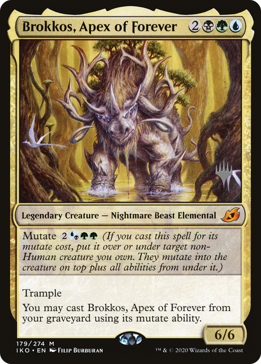 Brokkos, Apex of Forever (179p) Foil - Ikoria: Lair of Behemoths Promos