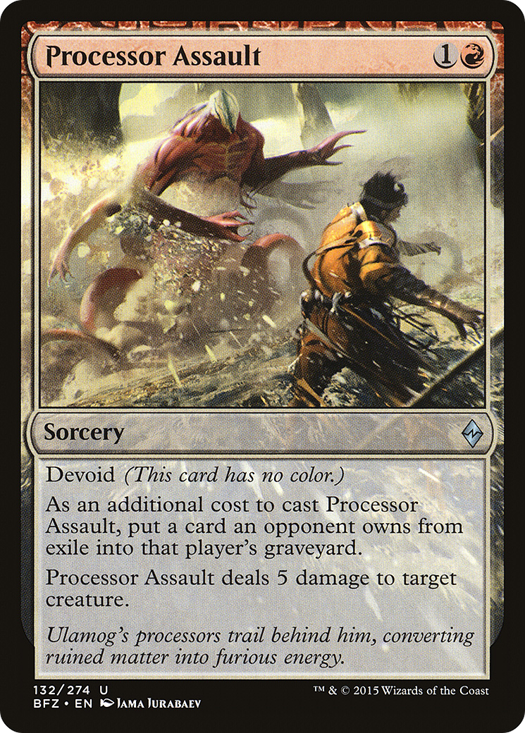 Processor Assault (132) - Battle for Zendikar