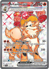 Arcanine ex (224/198) [Scarlet & Violet: Base Set] | Silver Goblin