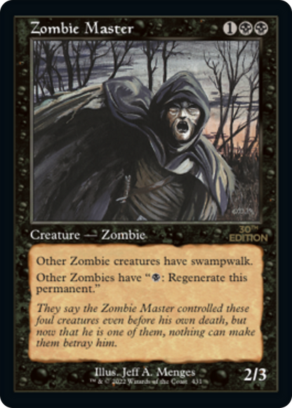 Zombie Master (Retro) (431) - 30th Anniversary Edition