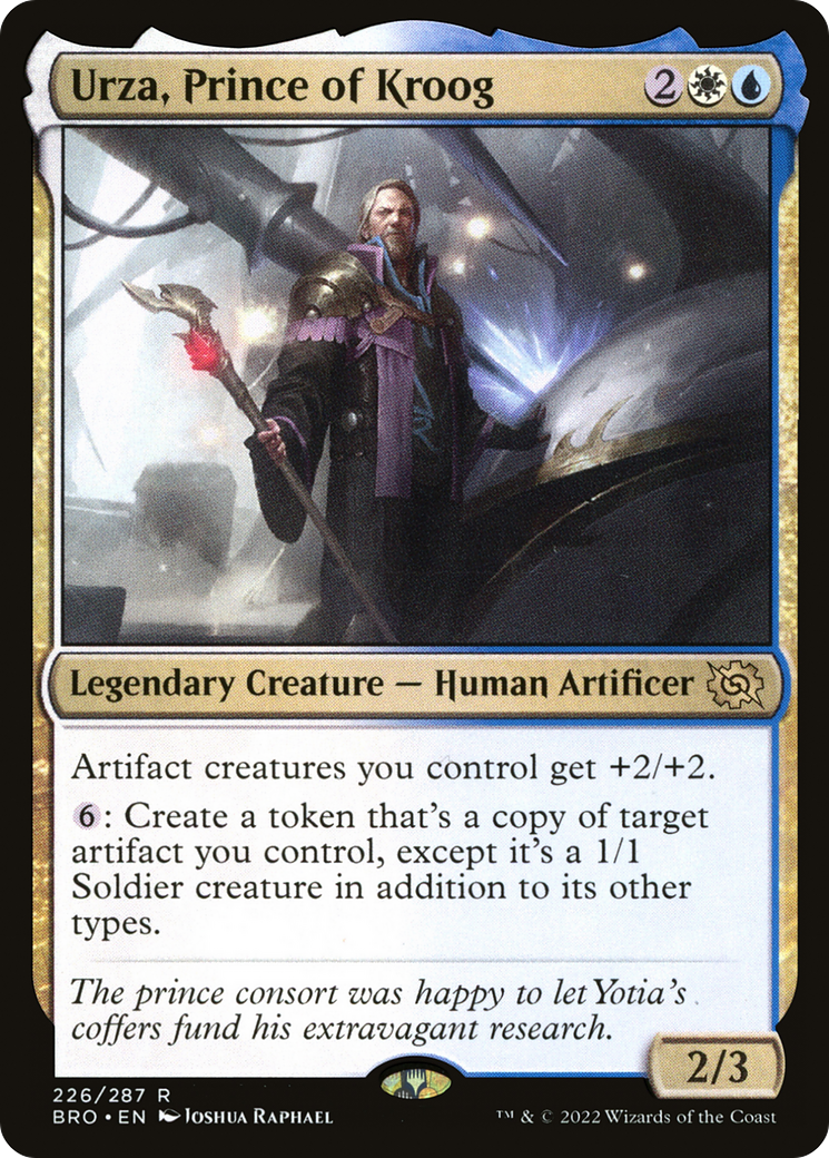 Urza, Prince of Kroog (226) Foil - The Brothers' War