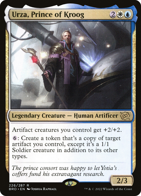 Urza, Prince of Kroog (226) Foil - The Brothers' War