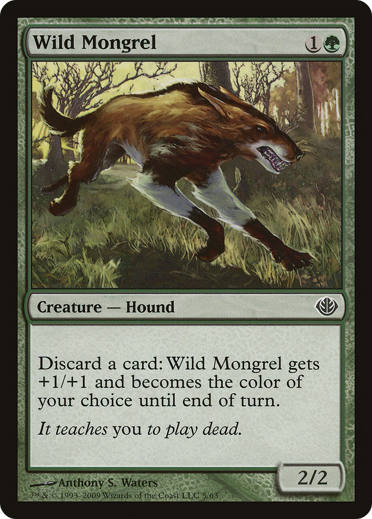 Wild Mongrel (005) - Duel Decks: Garruk vs. Liliana
