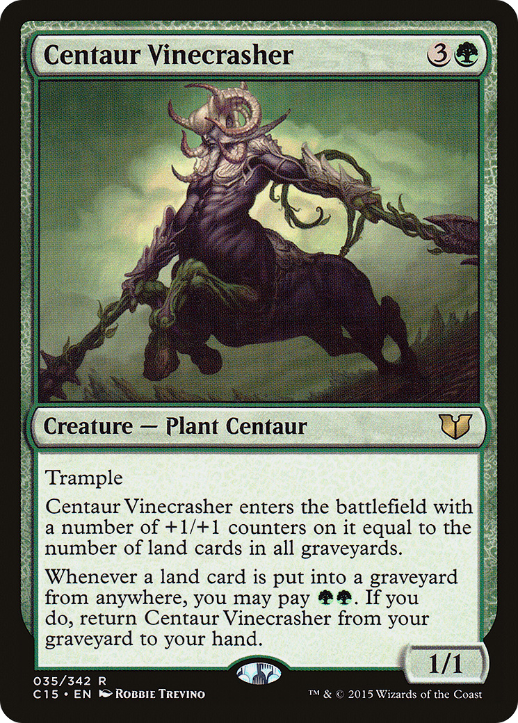 Centaur Vinecrasher (035) - Commander 2015