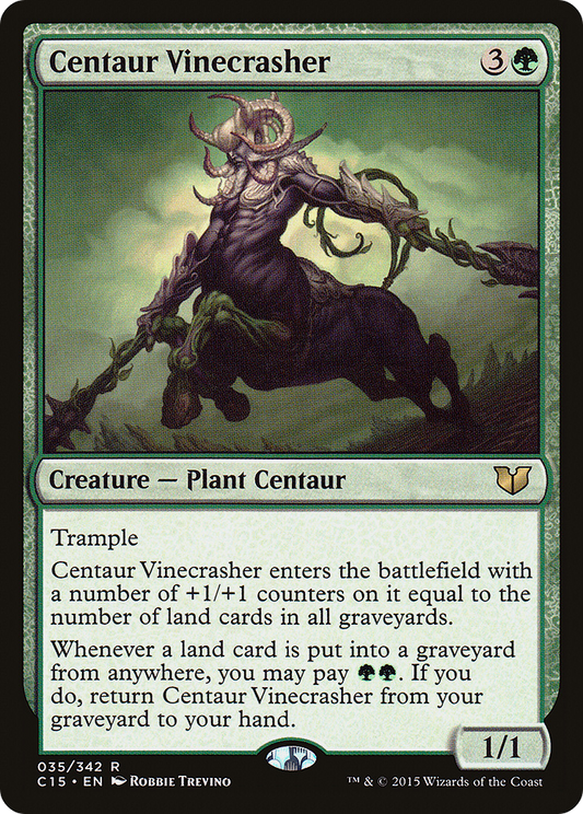 Centaur Vinecrasher (035) - Commander 2015