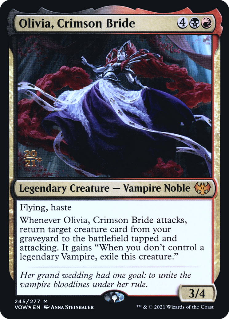 Olivia, Crimson Bride (245) Foil - Innistrad: Crimson Vow Promos