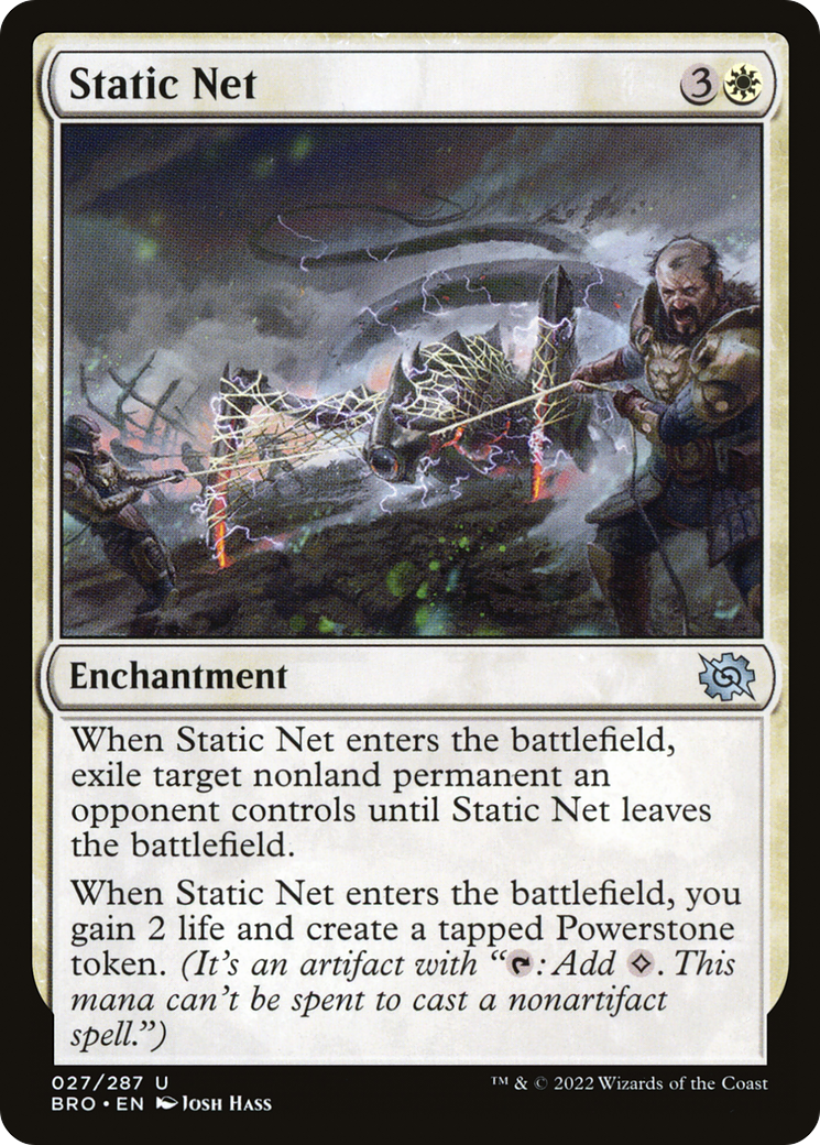 Static Net (027) Foil - The Brothers' War