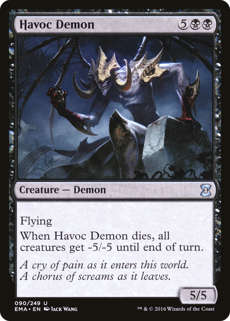 Havoc Demon (090) Foil - Eternal Masters