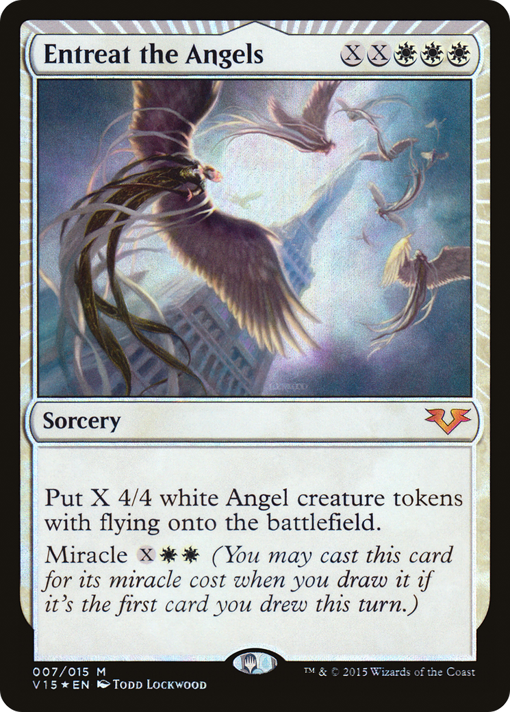 Entreat the Angels (007) Foil - From the Vault: Angels