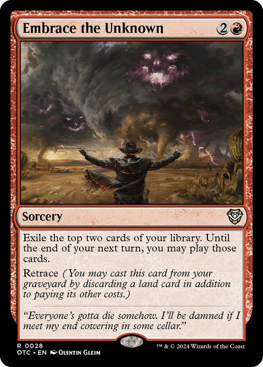 Embrace the Unknown (028) - Outlaws of Thunder Junction Commander
