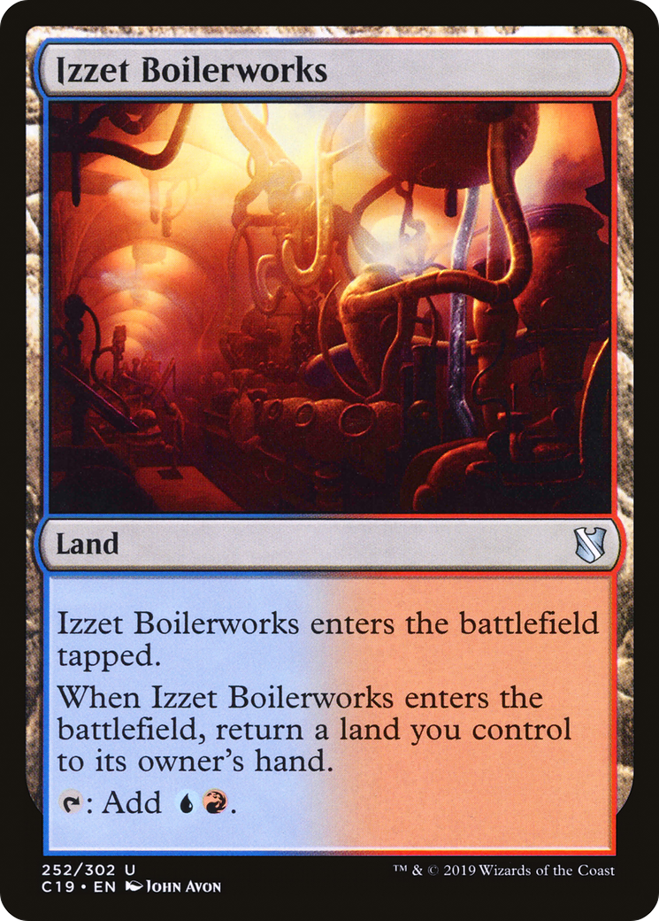 Izzet Boilerworks (252) - Commander 2019