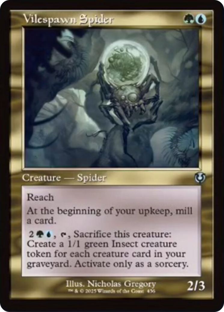 Vilespawn Spider (Retro Frame) [Innistrad Remastered] | Silver Goblin