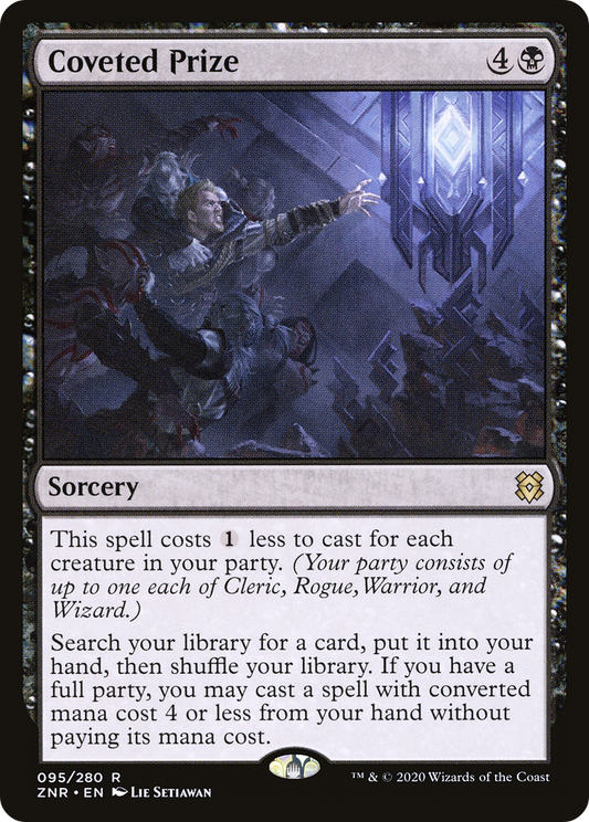 Coveted Prize (095) Foil - Zendikar Rising