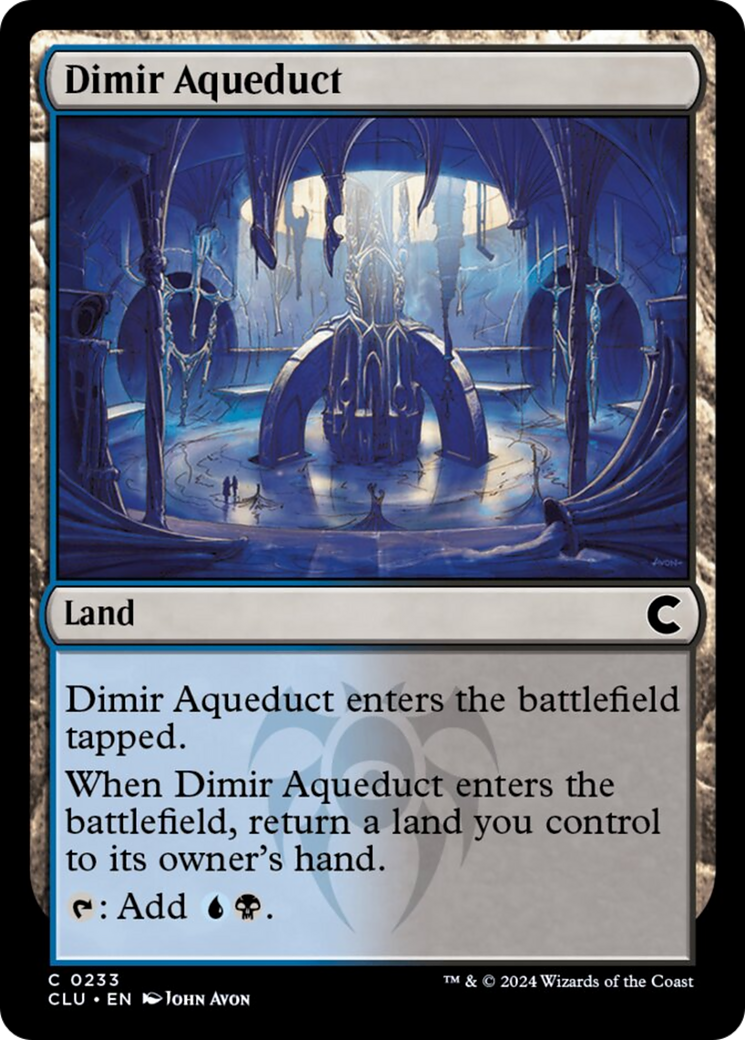 Dimir Aqueduct [Ravnica: Clue Edition] | Silver Goblin