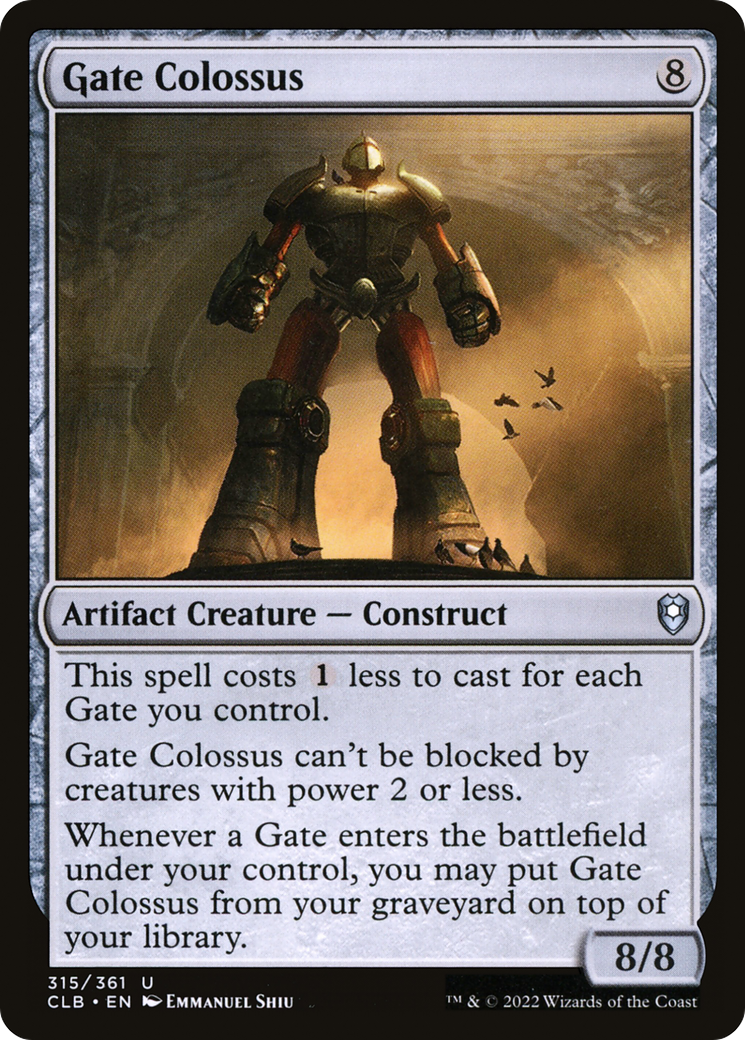 Gate Colossus (315) - Commander Legends: Battle for Baldur's Gate