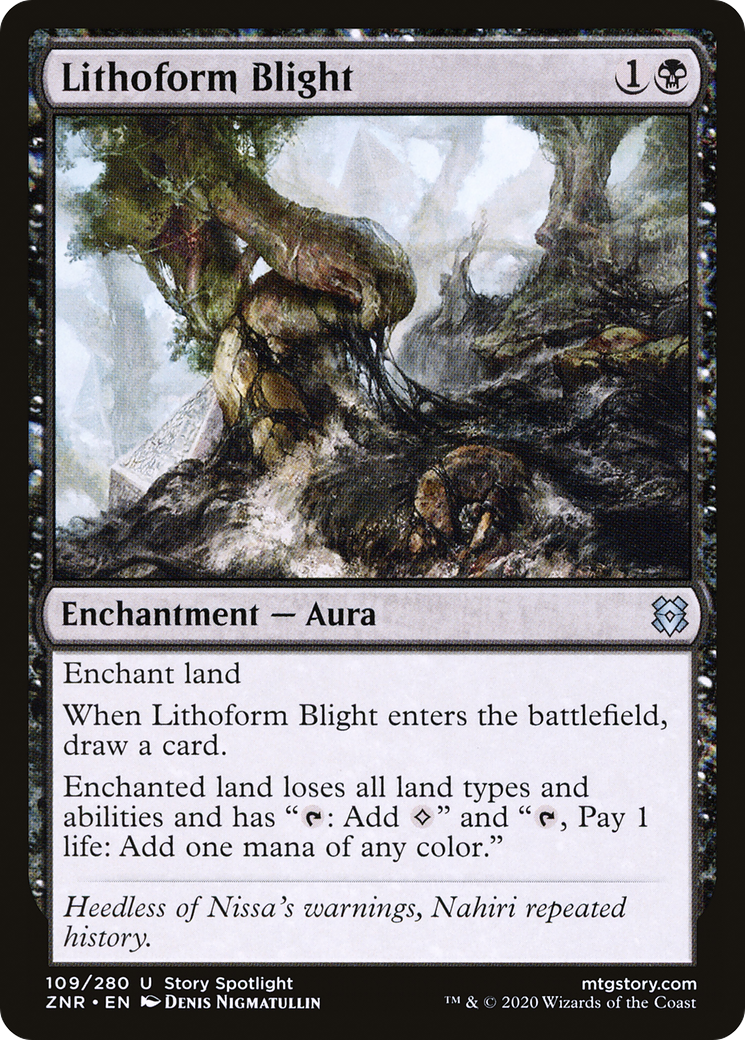 Lithoform Blight (109) - Zendikar Rising
