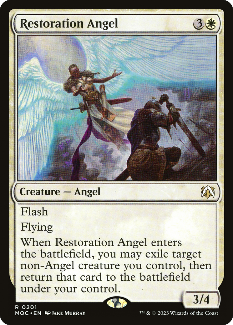 Restoration Angel (201) - March of the Machine Commander