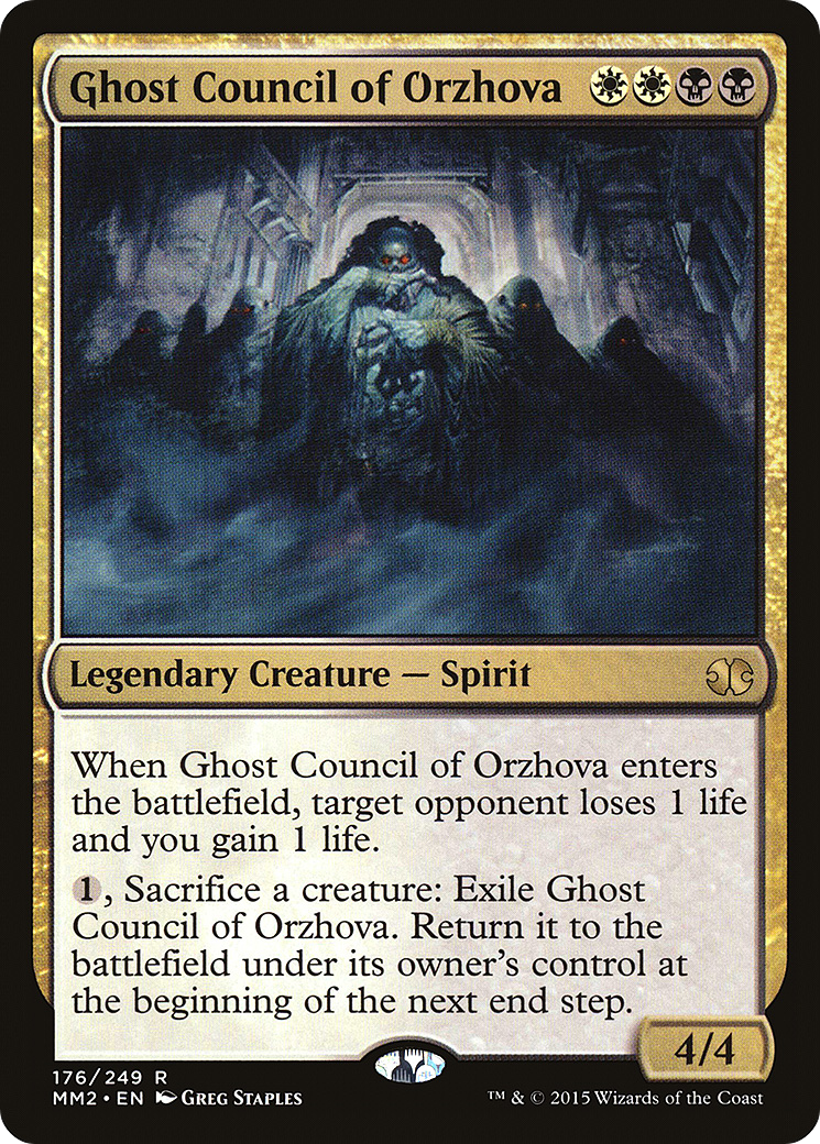 Ghost Council of Orzhova (176) - Modern Masters 2015