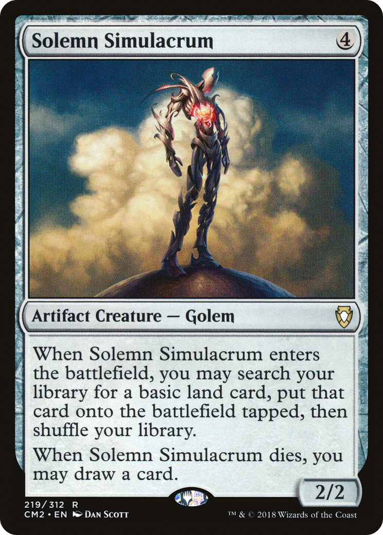 Solemn Simulacrum (219) - Commander Anthology Volume II