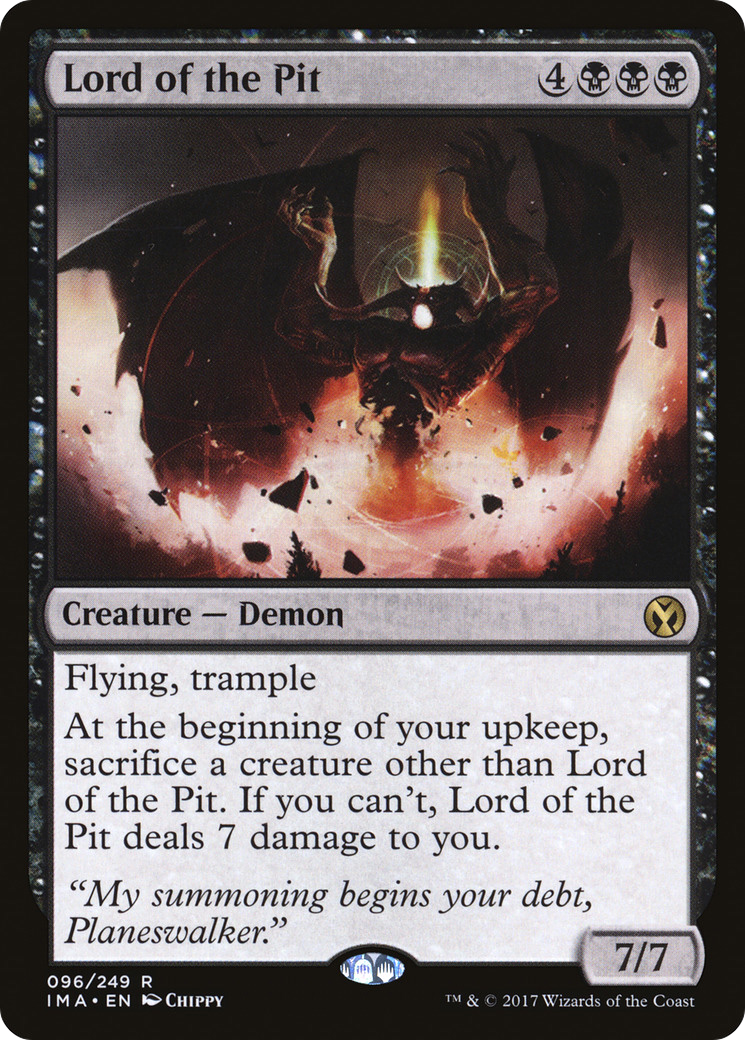 Lord of the Pit (096) - Iconic Masters