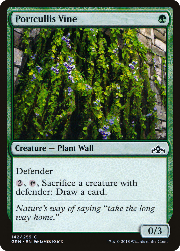 Portcullis Vine [Guilds of Ravnica] Foil