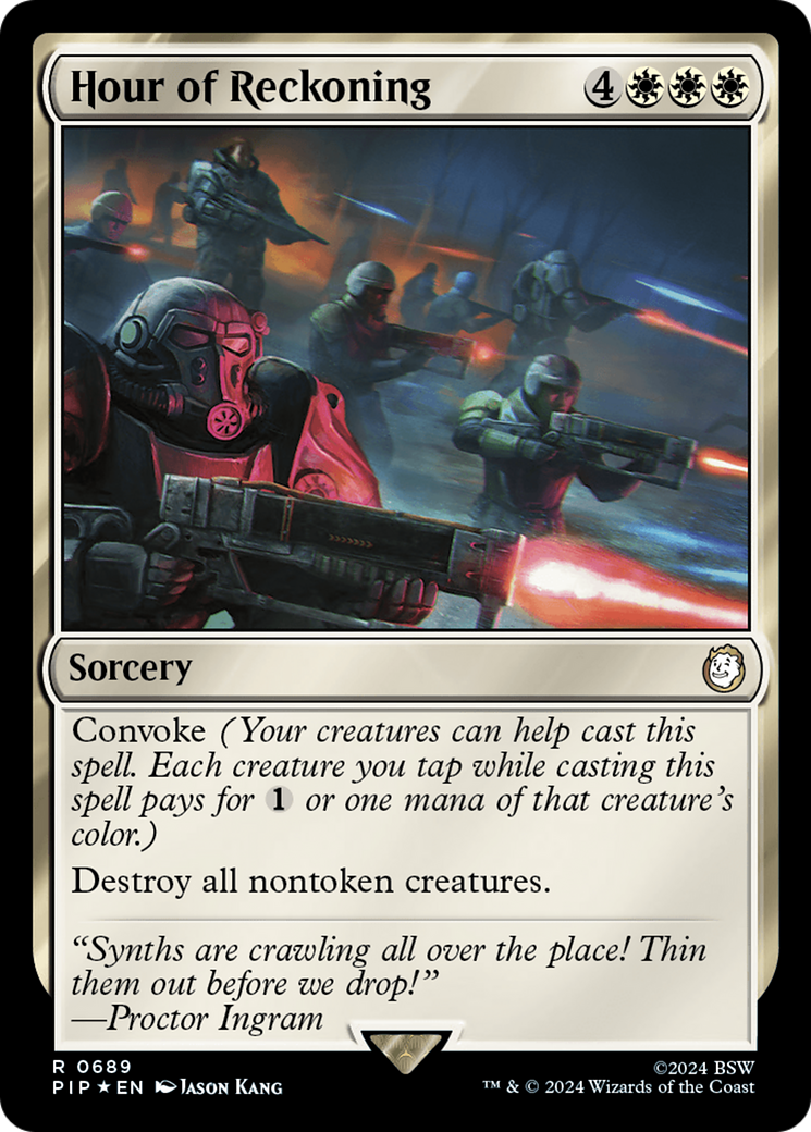 Hour of Reckoning (689) Surge Foil - Fallout