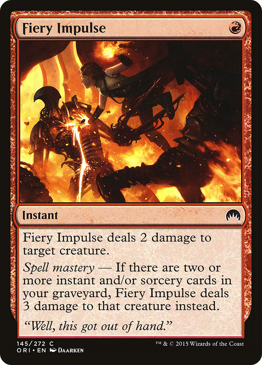 Fiery Impulse (145) - Magic Origins
