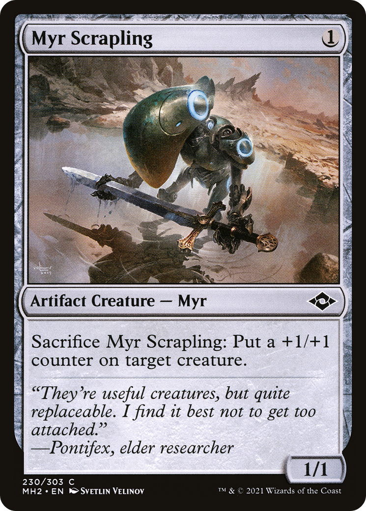 Myr Scrapling [Modern Horizons 2] Foil