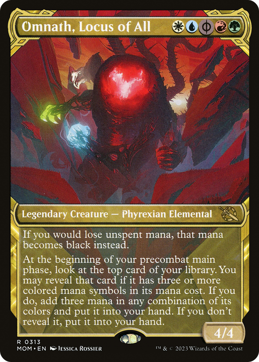 Omnath, Locus of All (Showcase) (313) - March of the Machine