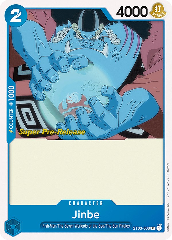 Jinbe [Super Pre-Release Starter Deck: The Seven Warlords of the Sea] | Silver Goblin