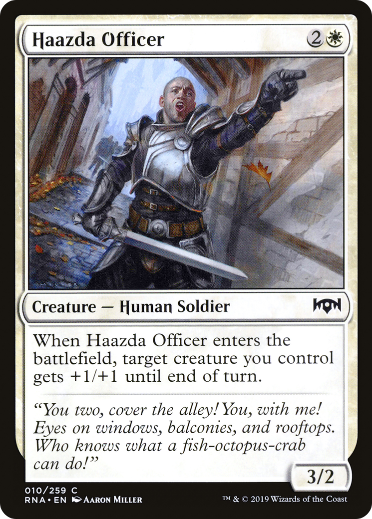 Haazda Officer (010) - Ravnica Allegiance