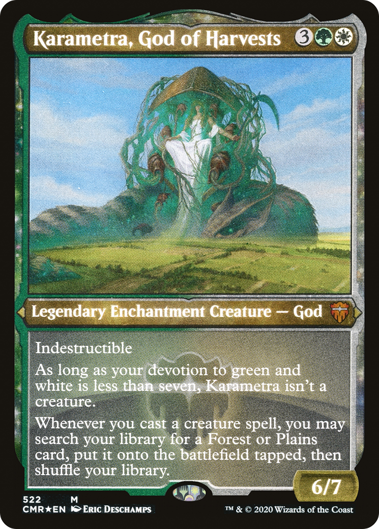 Karametra, God of Harvests (522) Foil - Commander Legends