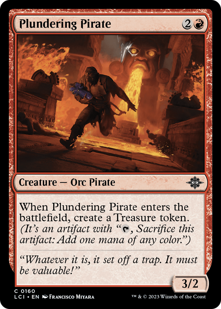 Plundering Pirate (160) - The Lost Caverns of Ixalan