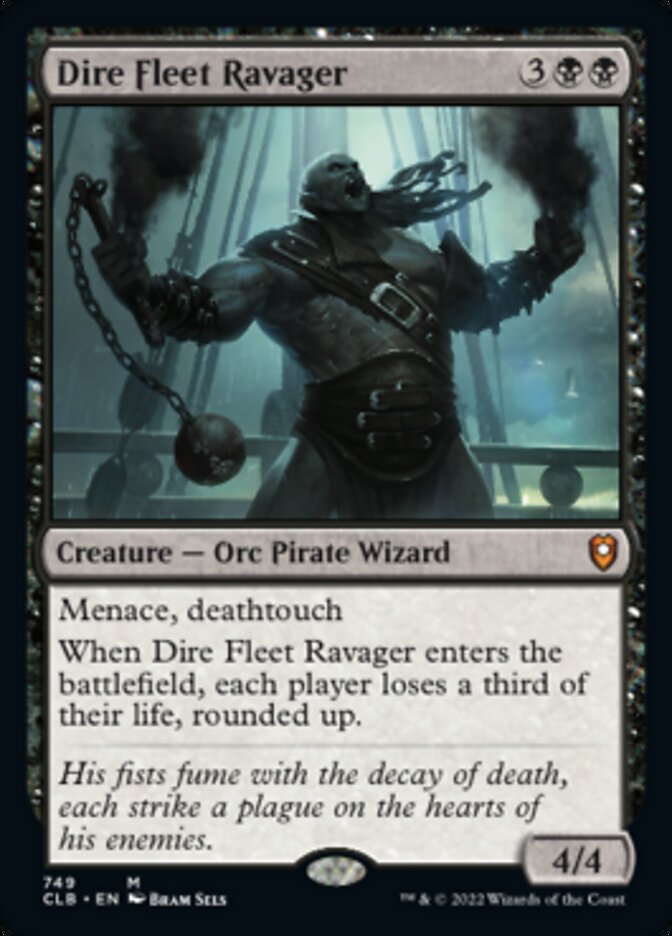 Dire Fleet Ravager [Commander Legends: Battle for Baldur's Gate] | Silver Goblin