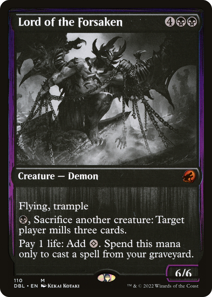 Lord of the Forsaken (110) Foil - Innistrad: Double Feature