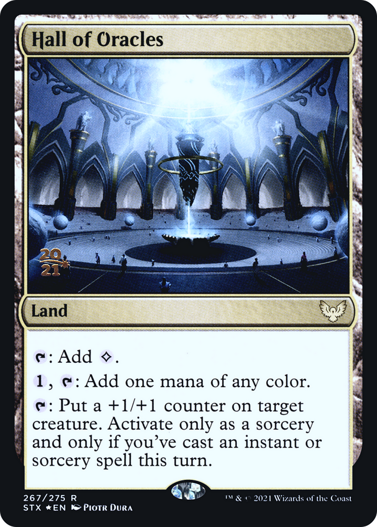 Hall of Oracles (267) Foil - Strixhaven: School of Mages Promos