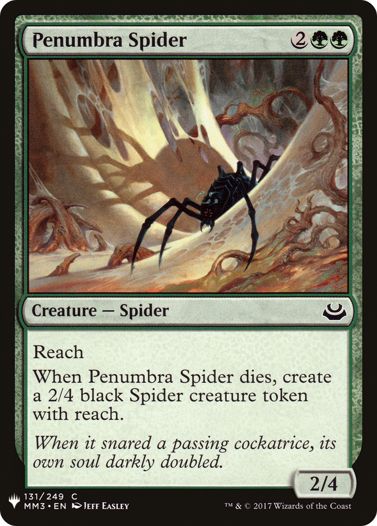 Penumbra Spider (MM3-131) - The List