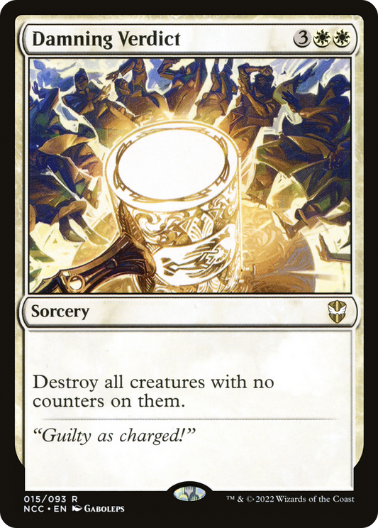 Damning Verdict (015) - New Capenna Commander