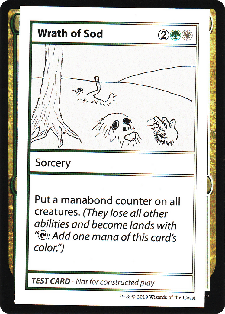 Wrath of Sod (No PW Symbol) - Mystery Booster Playtest Cards 2021