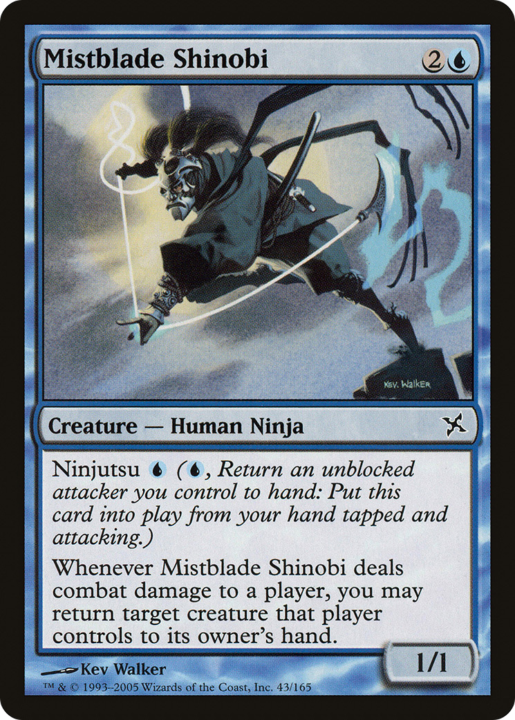 Mistblade Shinobi (043) Foil - Betrayers of Kamigawa