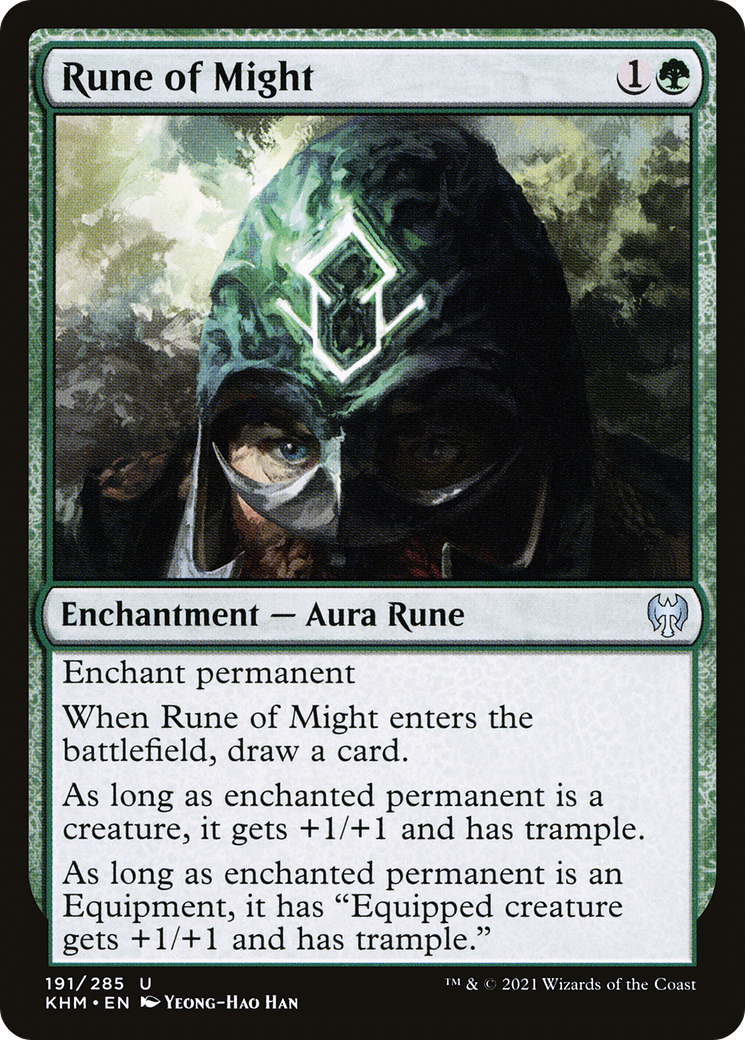 Rune of Might (191) Foil - Kaldheim