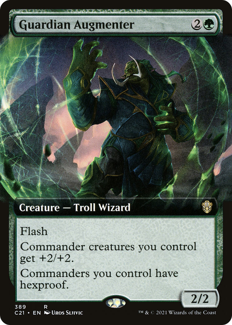 Guardian Augmenter (Extended Art) (389) - Commander 2021