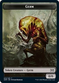 Germ // Ooze Double-Sided Token [Double Masters Tokens] | Silver Goblin