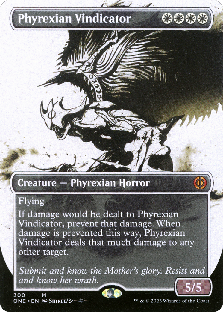 Phyrexian Vindicator (Showcase) (300) Foil - Phyrexia: All Will Be One