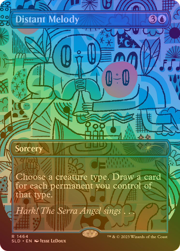 Distant Melody (1464★) Foil - Secret Lair Drop
