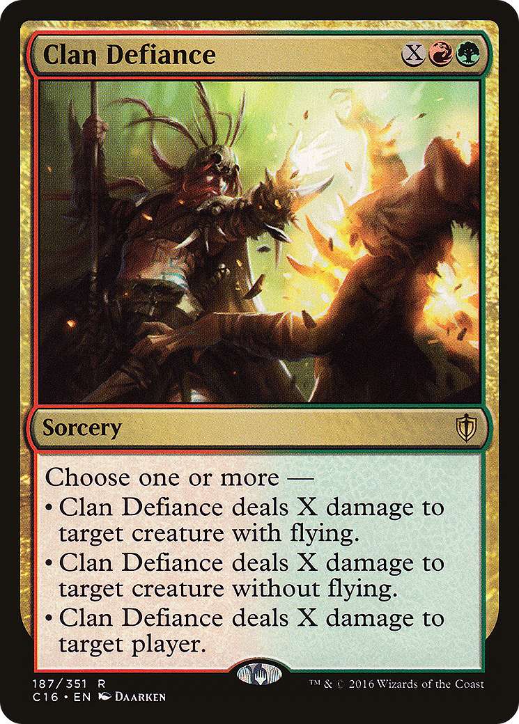 Clan Defiance [Commander 2016] | Silver Goblin