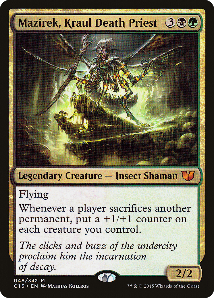 Mazirek, Kraul Death Priest (048) - Commander 2015